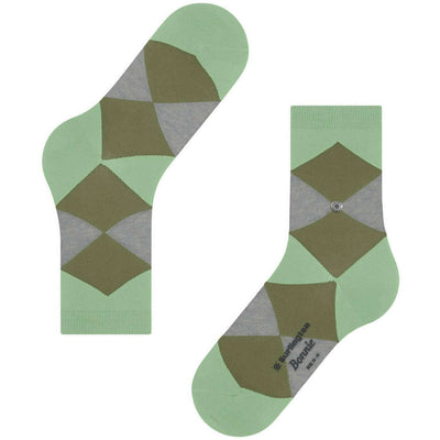 Burlington Green Bonnie Short Socks