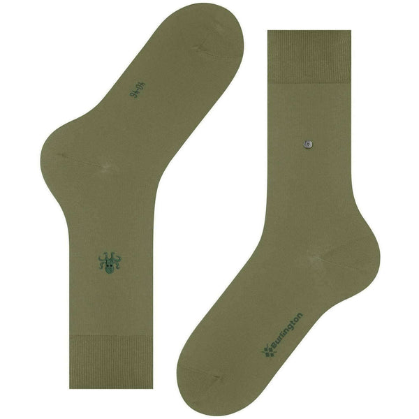 Burlington Green Brit Style Socks