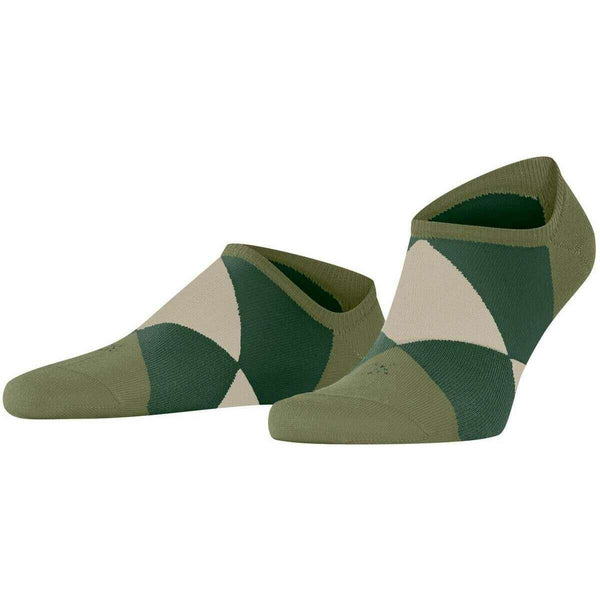 Burlington Green Clyde Sneaker Socks