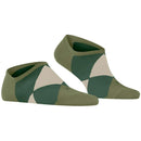 Burlington Green Clyde Sneaker Socks