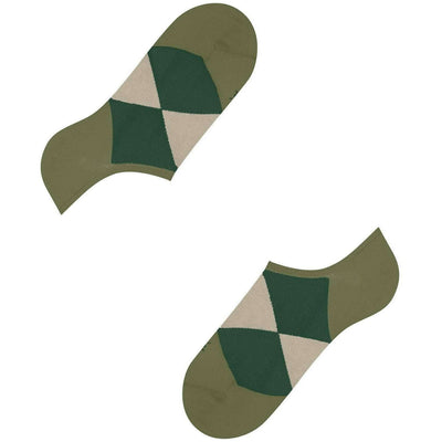 Burlington Green Clyde Sneaker Socks