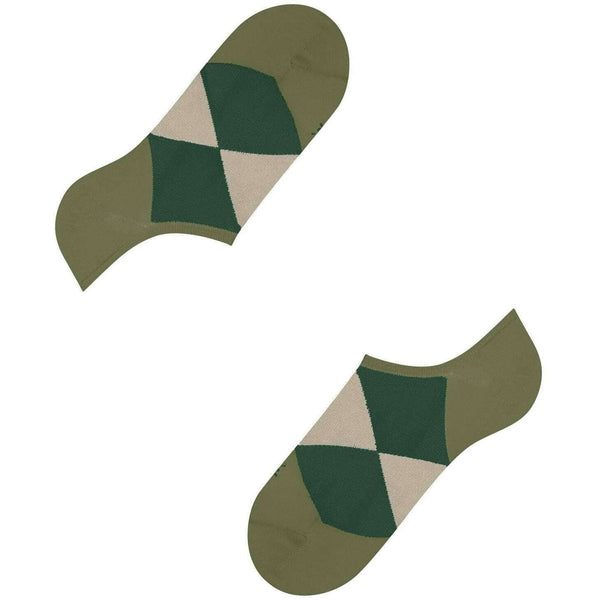 Burlington Green Clyde Sneaker Socks