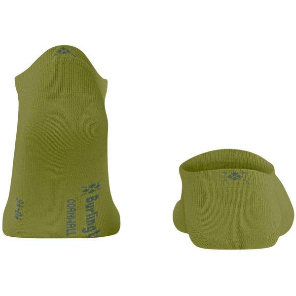 Burlington Green Cornwall Sneaker Socks