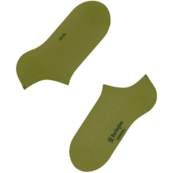 Burlington Green Cornwall Sneaker Socks