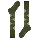 Burlington Green Edinburgh Knee High Socks