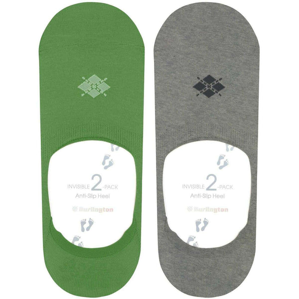 Burlington Green Everyday 2-Pack No Show Socks