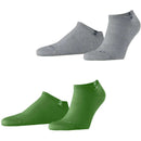 Burlington Green Everyday 2-Pack Sneaker Socks