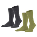 Burlington Green Everyday 2-Pack Socks