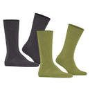 Burlington Green Everyday 2-Pack Socks