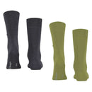 Burlington Green Everyday 2-Pack Socks
