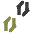 Burlington Green Everyday 2-Pack Socks