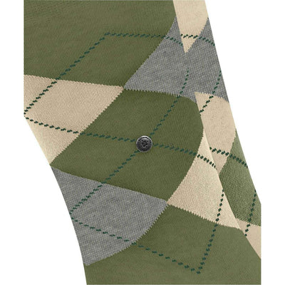 Burlington Green Everyday Argyle 2-Pack Socks
