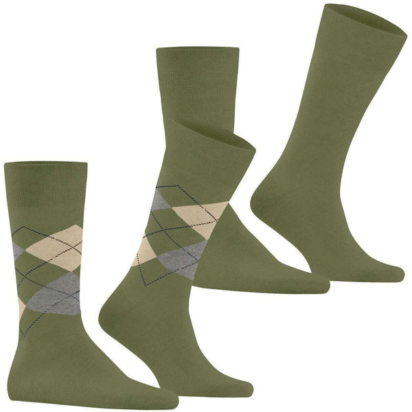 Burlington Green Everyday Mix 2-Pack Socks