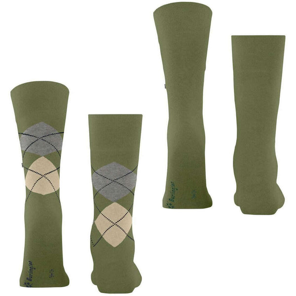 Burlington Green Everyday Mix 2-Pack Socks