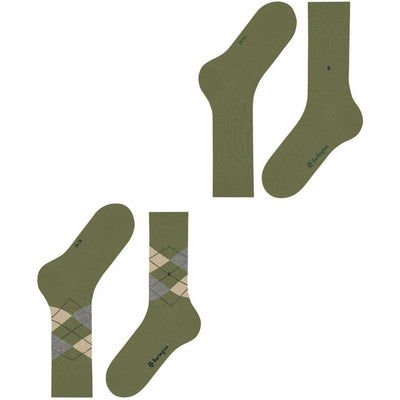 Burlington Green Everyday Mix 2-Pack Socks
