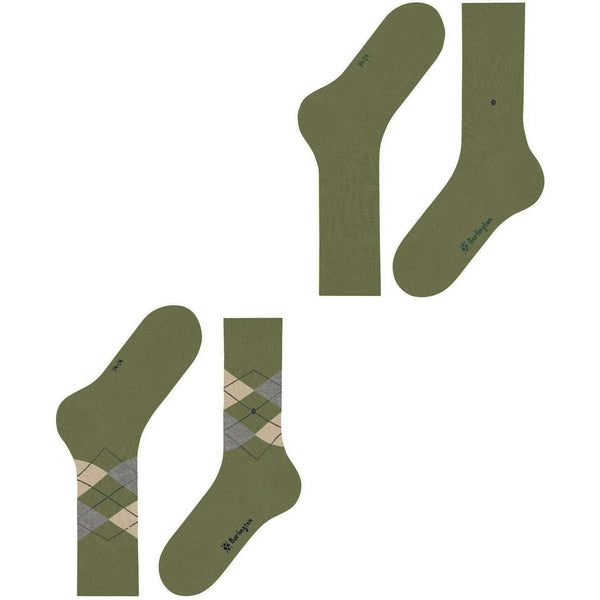 Burlington Green Everyday Mix 2-Pack Socks