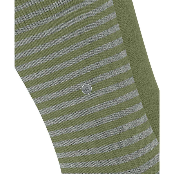 Burlington Green Everyday Stripe Mix 2-Pack Socks
