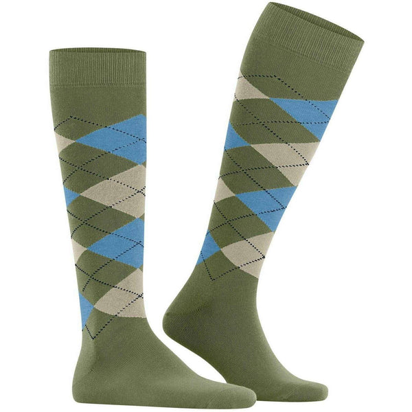 Burlington Green King Knee High Socks