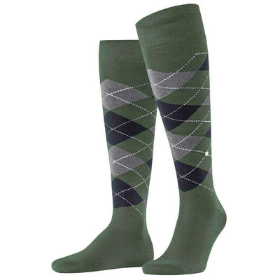 Burlington Green Manchester Knee High Socks