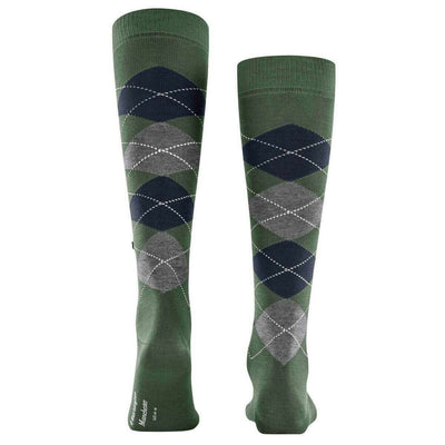 Burlington Green Manchester Knee High Socks