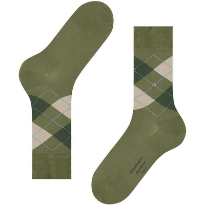 Burlington Green Manchester Socks