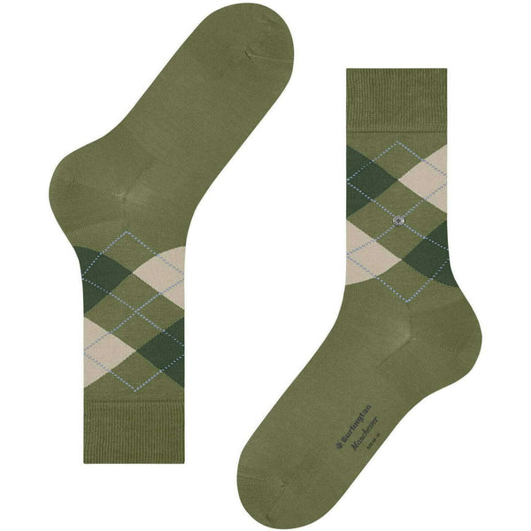 Burlington Green Manchester Socks