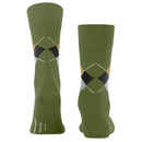 Burlington Green Multi King Socks