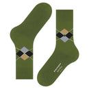 Burlington Green Multi King Socks