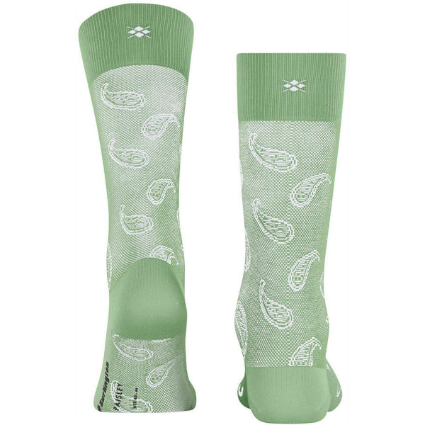 Burlington Green Paisley Socks
