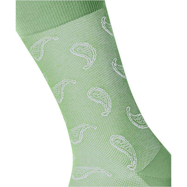 Burlington Green Paisley Socks