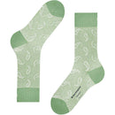 Burlington Green Paisley Socks