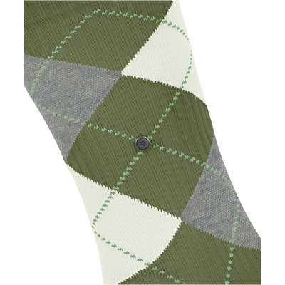 Burlington Green Rib Court Socks