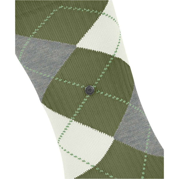 Burlington Green Rib Court Socks
