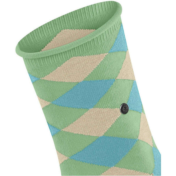 Burlington Green Sandy Short Socks