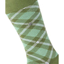 Burlington Green Tartan Socks
