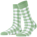 Burlington Green Vichy Socks
