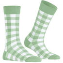 Burlington Green Vichy Socks
