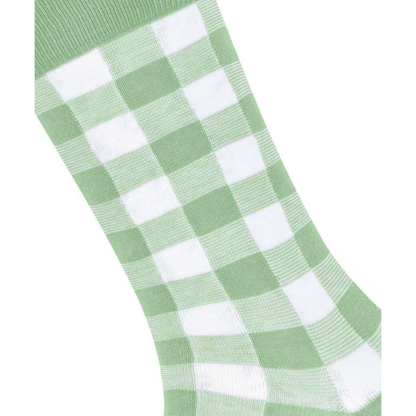 Burlington Green Vichy Socks