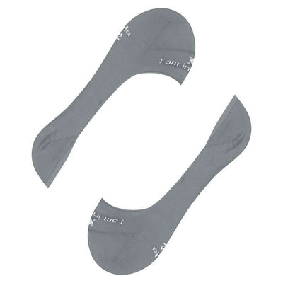 Burlington Grey Aberdeen No Show Socks