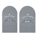 Burlington Grey Aberdeen No Show Socks