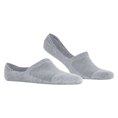 Burlington Grey Athleisure No Show Socks