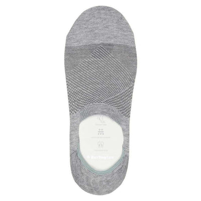 Burlington Grey Athleisure No Show Socks