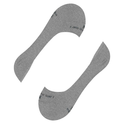 Burlington Grey Carrington No Show Socks