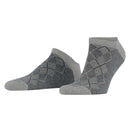 Burlington Grey Carrington Sneaker Socks