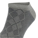 Burlington Grey Carrington Sneaker Socks