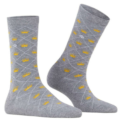 Burlington Grey Crown Socks