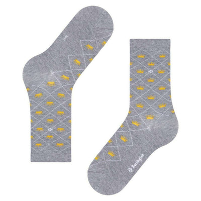 Burlington Grey Crown Socks