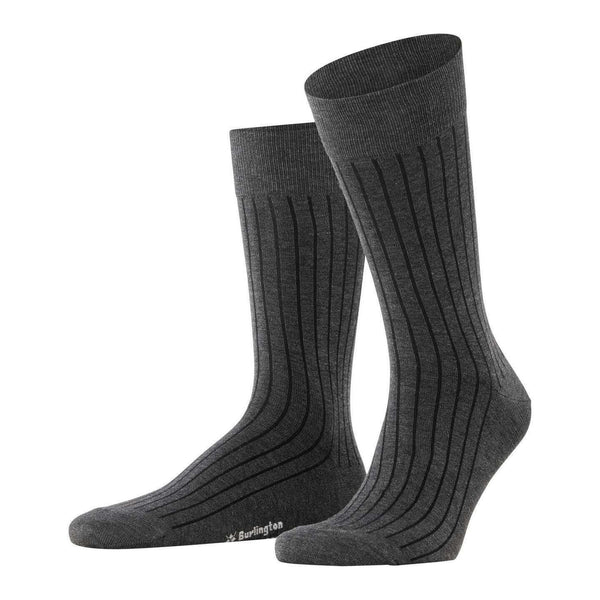 Burlington Grey Duke Street Socks