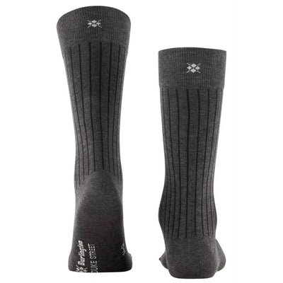 Burlington Grey Duke Street Socks