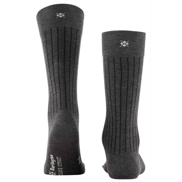 Burlington Grey Duke Street Socks